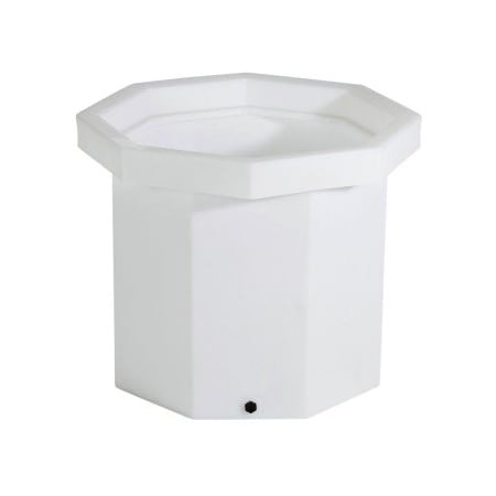 Pig PIG Single Drum Container with Drain Plug White 32.81" L x 32.81" W x 27.33" H DRM878-WH